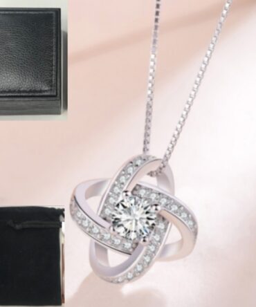 Sterling Silver Four-Leaf Clover Necklace